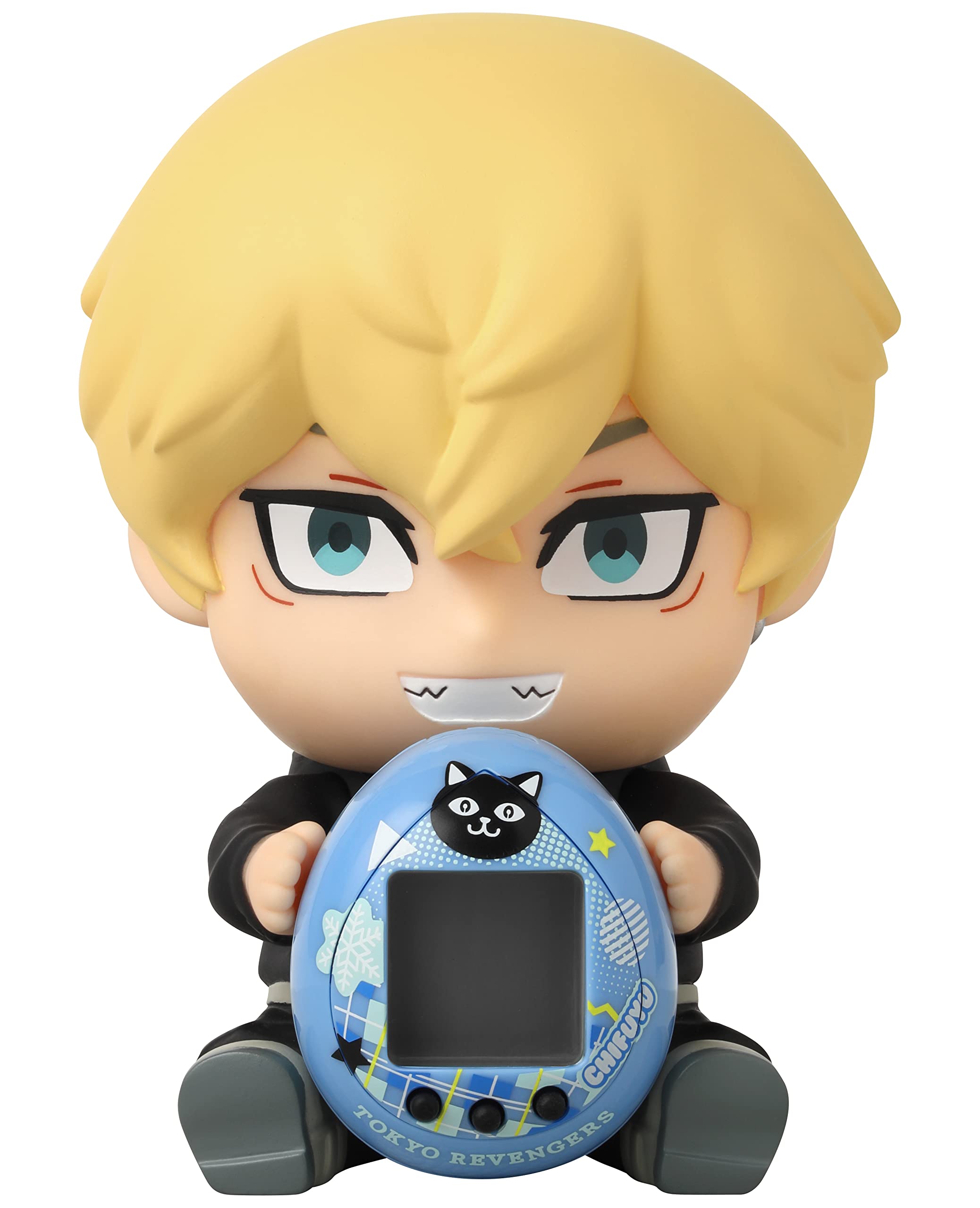 Figura Soporte Chifuyu + Tamagotchi Chifuyu Tokyo Revengers Figura Soporte Chifuyu + Tamagotchi Chifuyu Tokyo Revengers